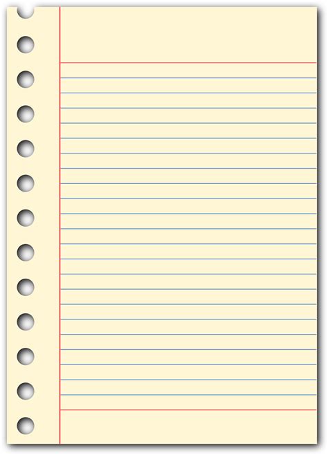 Clipart - notepad-page