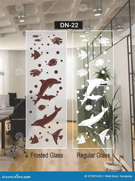 Door Partition Glass Design Vector CDR Stock Image | CartoonDealer.com ...