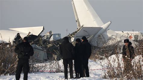 Kazakhstan: Baby pulled from wreckage after 12 killed in plane crash | World News | Sky News