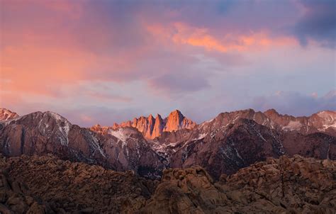 Wallpaper mountains, apple, mac, os x, sierra images for desktop, section природа - download