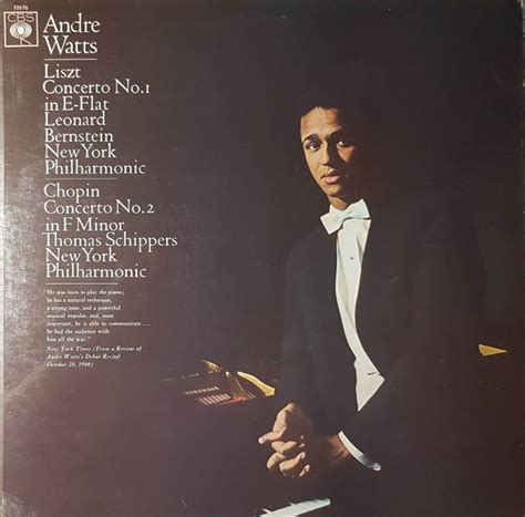 Andre Watts*, Liszt*, Leonard Bernstein, New York Philharmonic*, Chopin ...