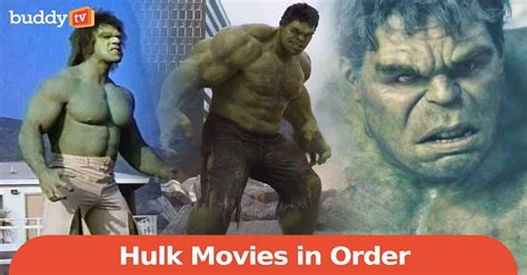 Hulk Movies in Order (How to Watch Classic & MCU Hulk Films) - BuddyTV