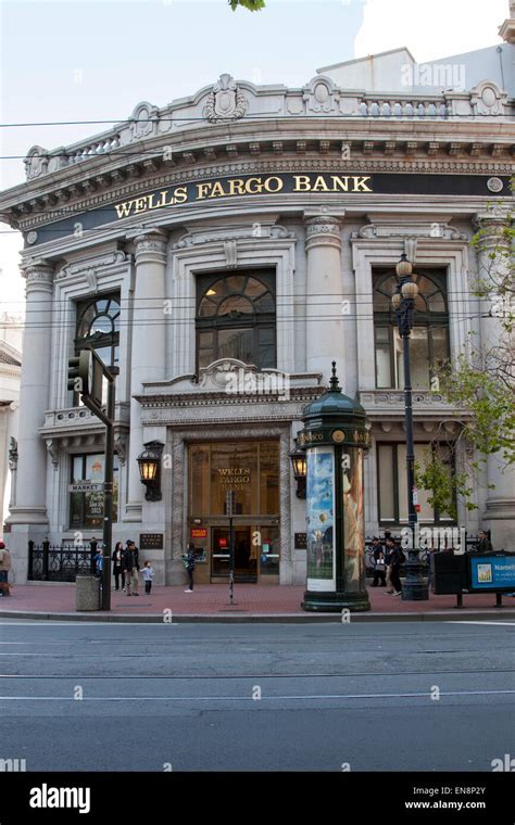 Wells Fargo Bank on Market Street and Grant Street in San Francisco, California Stock Photo - Alamy