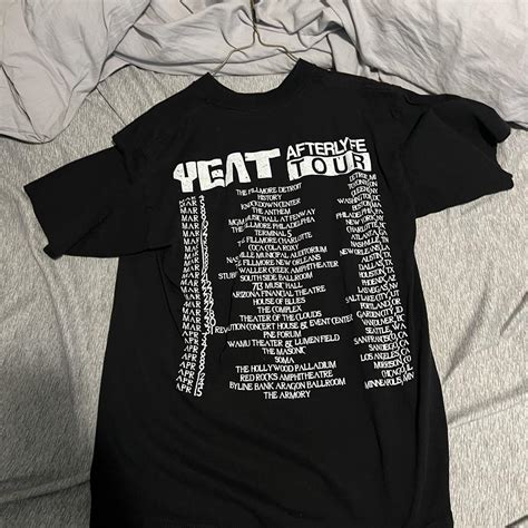 afterlyfe tour yeat shirt #concertmerch #streetwear - Depop