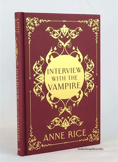 INTERVIEW WITH THE VAMPIRE by Anne Rice Hardcover *** NEW RARE *** | eBay