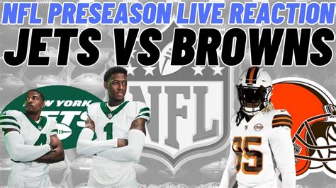 New York Jets vs Cleveland Browns Live Reaction - One News Page VIDEO