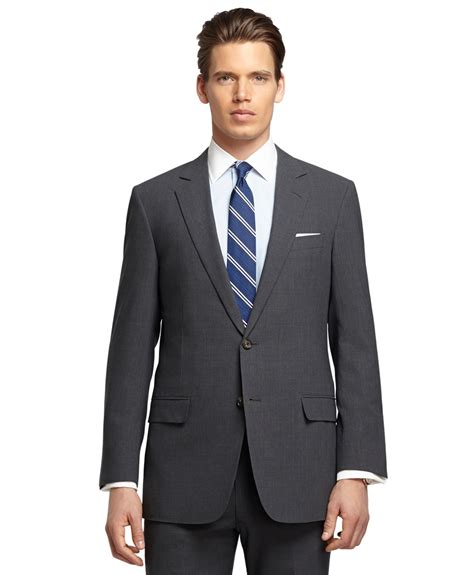 Brooks Brothers Fitzgerald Fit Brookscool® Suit in Gray for Men (grey ...