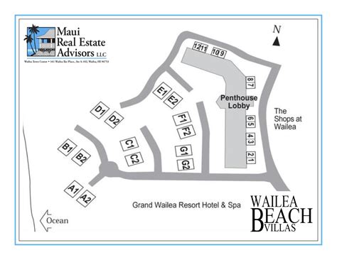 Wailea Beach Villas Resort Map - Printable Maps Online