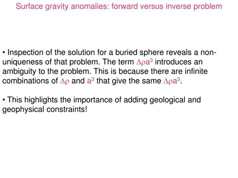 PPT - Gravity: Gravity anomalies. Earth gravitational field. Isostasy ...