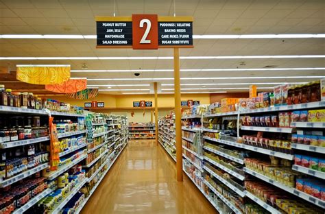 Grocery Store Design | Interior Decor Design | Aisle Signage | Market ...