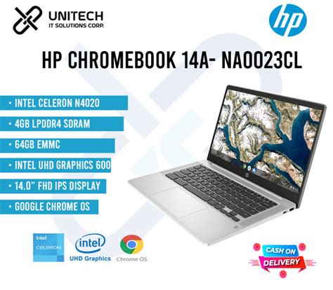 HP CHROMEBOOK 14A-NA0023CL (BRAND NEW) | Lazada PH