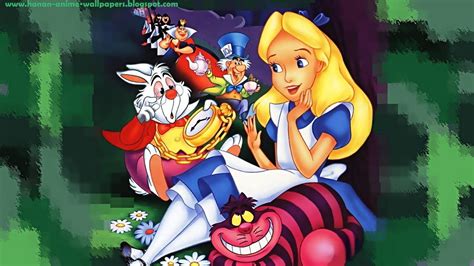 Alice in Wonderland Cartoon Wallpapers - Top Free Alice in Wonderland ...