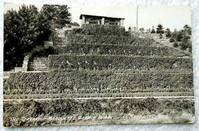 1938 RPPC POSTCARD MARQUETTE MICHIGAN THE TERRACE MARQUETTE BRANCH ...