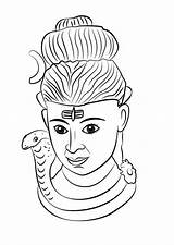 Hinduism Coloring Page sketch template