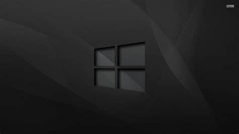 Windows 10 Black Wallpapers and Backgrounds 4K, HD, Dual Screen