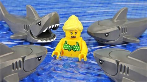 Lego Shark Attack - Deserted island