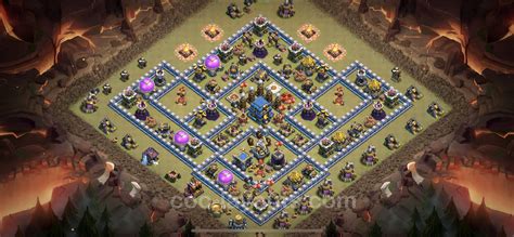 Best Anti 2 Stars War Base TH12 with Link, Legend League - Town Hall ...