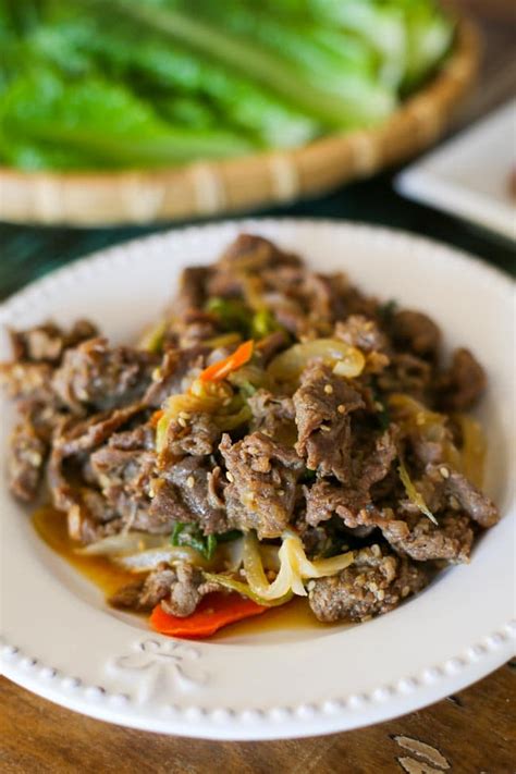 Bulgogi - Korean BBQ Beef - My Korean Kitchen