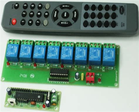 16 Channel InfraRed remote controller - RC5 Philips Code - Electronics-Lab.com