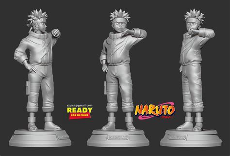 Naruto Fan Art - 3D Model by Sinh Nguyen