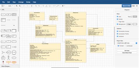 Er Diagram In Draw.io | ERModelExample.com