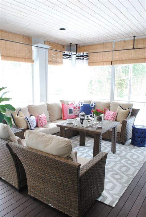 Screened Porch Makeover Sources - The Chronicles of Home | Porch ...