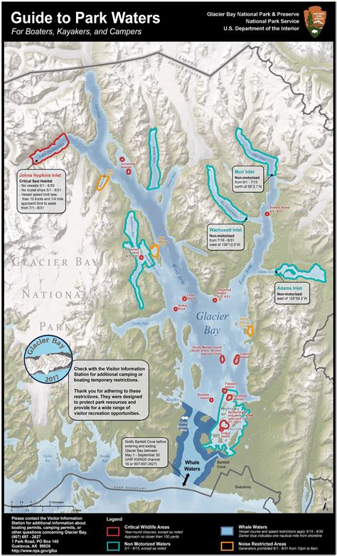 Maps - Glacier Bay National Park & Preserve (U.S. National Park Service)