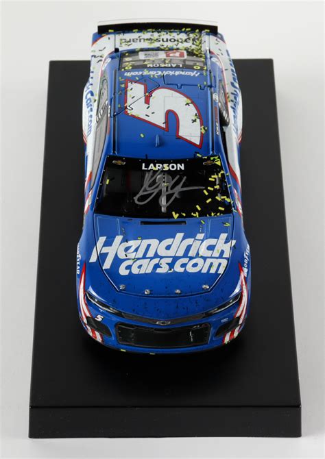 Kyle Larson Signed 2021 NASCAR #5 Hendrickcars.com Las Vegas Win Camaro ...