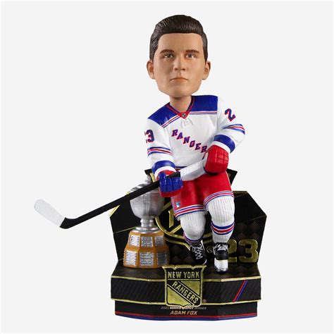 Adam Fox New York Rangers Norris Trophy Bobblehead FOCO