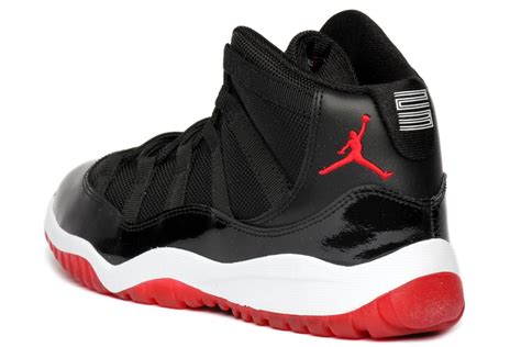 Air Jordan Kids Preschool 11 Retro Bred (Ps) Black Red 378039-010 | eBay