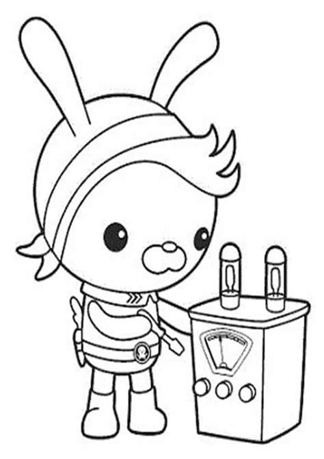 Free & Easy To Print Octonauts Coloring Pages - Tulamama