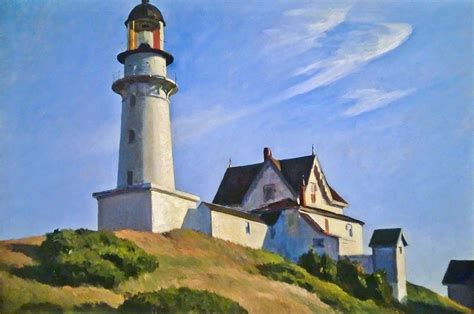 The Lighthouse at Two Lights, 1929 by Edward Hopper | Edward hopper ...