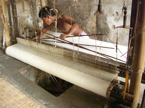 Khadi & Cotton Weaving. Khadi is a fabric made by hand-spinning threads ...