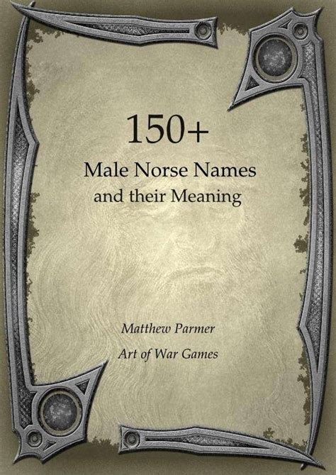 150+ Male Norse Names and Their Meaning - Art of War Games | "100" Books | Dungeon Masters Guild