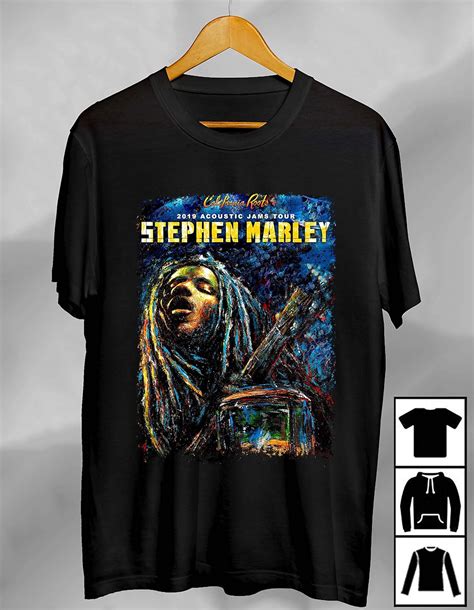 Stephen Marley 2019 Acoustic Jams Tour T Shirt Birthday Gift Shirt Gift Shirt | Zilem