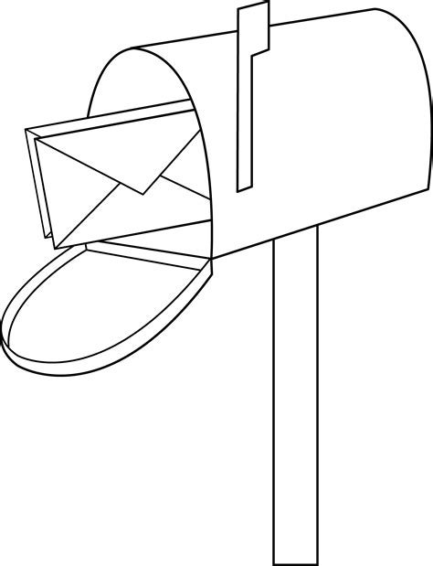 Letter Box Drawing at GetDrawings | Free download