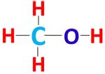 CH3OH lewis structure, molecular geometry, hybridization, bond angle