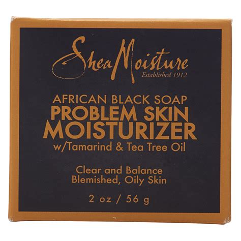 Shea Moisture African Black Soap Facial Moisturizer | Shea moisture products, Facial ...