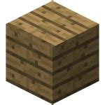 Wood Block - Minecraft Wood Block Printable Papercraft Template