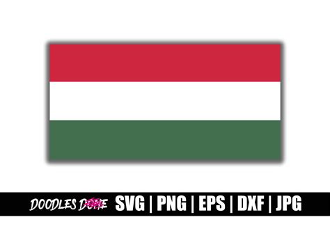 Hungary Flag SVG Graphic by Doodlesdone · Creative Fabrica