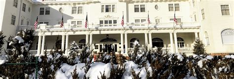 When The Stanley Hotel Hedge Maze Is Covered With Snow - TWO WORLDS TREASURES