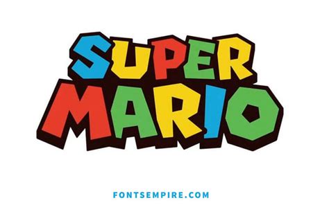 Super Mario Font Free Download - Fonts Empire