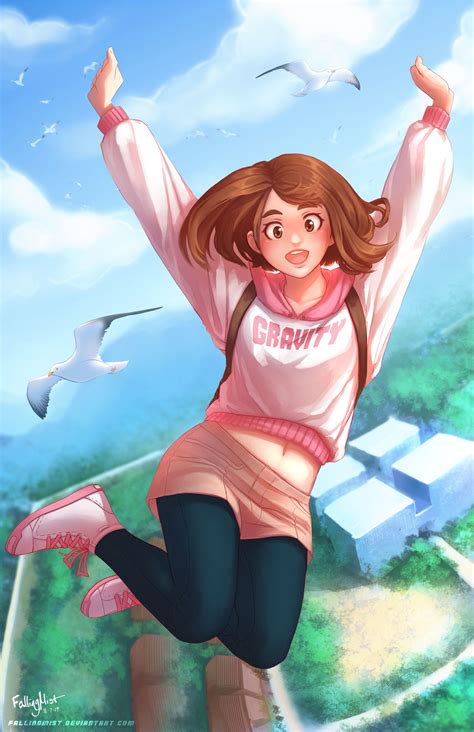 My Hero Academia: Ochako Uraraka by FallingMist on DeviantArt