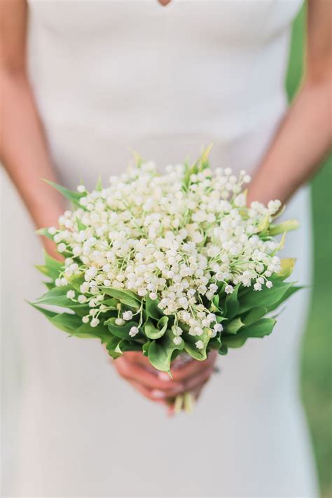 Classic Lily of the Valley bouquet by Isari Flower Studio