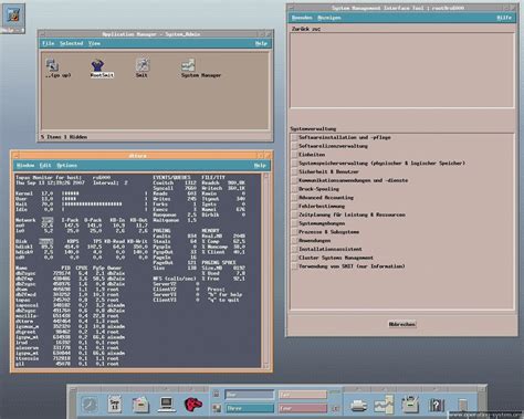 Operating System Screenshot: ibm aix aix53 03