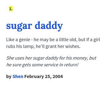 What Is The Meaning Of Sugar Daddy - soakploaty