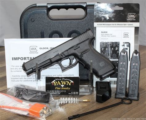 NIB GLOCK G41 GEN 4 SEMI AUTO PISTOL, 45ACP, 5.3" BRL, 13 RND ...