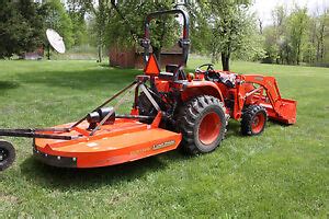 2013 Kubota L3800 Tractor Front End Loader Brush Hog New | eBay