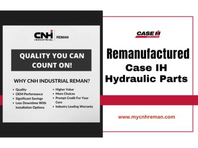 Case IH Hydraulic Parts by CNH Industrial Reman on Dribbble