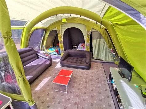 This Giant Family Tent Has Private Bedrooms, Storage and a Full Living Area | Family tent ...
